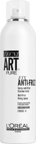 L`Oréal Tecni Art - Laca FIX ANTI-FRIZZ PURE fijación fuerte (sin fragancia) 400 ml