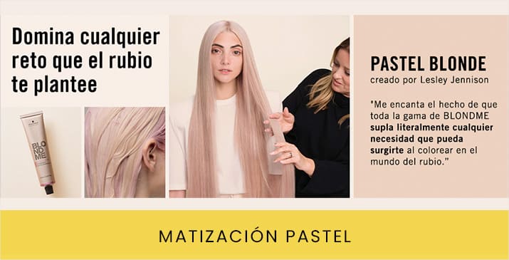 Crea looks rubios personalizados con los nuevos matizadores BlondMe