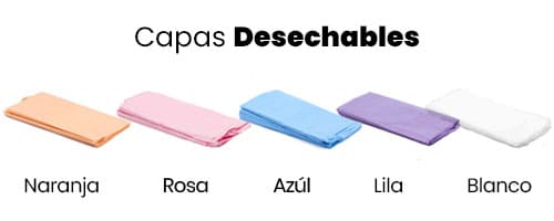 capas desechables