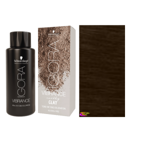 Schwarzkopf - Tinte Igora Vibrance 5-16 (Earthy Clay) Castaño Claro Ceniza Marrón 60 ml (semipermanente)