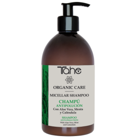 Tahe Organic Care - Champú MICELLAR SHAMPOO Antipolución (vegano) 500  ml