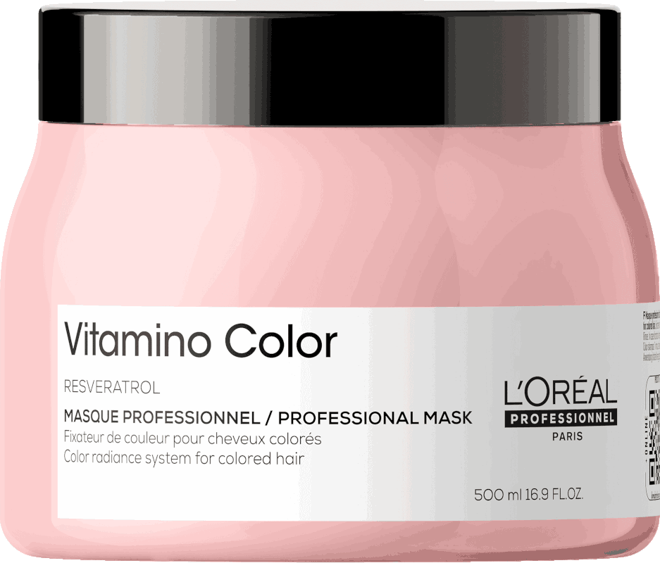 L`Oréal Serie Expert - Mascarilla VITAMINO COLOR RESVERATROL cabellos teñidos 500 ml