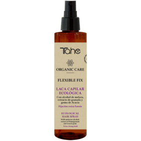 Tahe Organic Care - Laca Ecológica FLEXIBLE FIX fijación extra fuerte (vegano) 200 ml