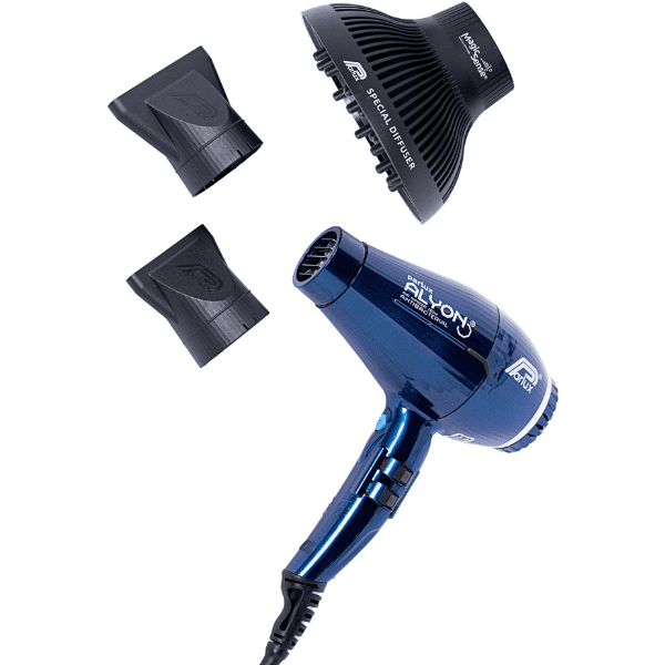 Parlux - Secador ALYON Azul Noche 2250 watios + Difusor Magic Sense