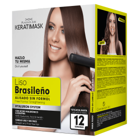 Be Natural - Kit Alisado Brasileño KERATIMASK Sin Formol 150 ml