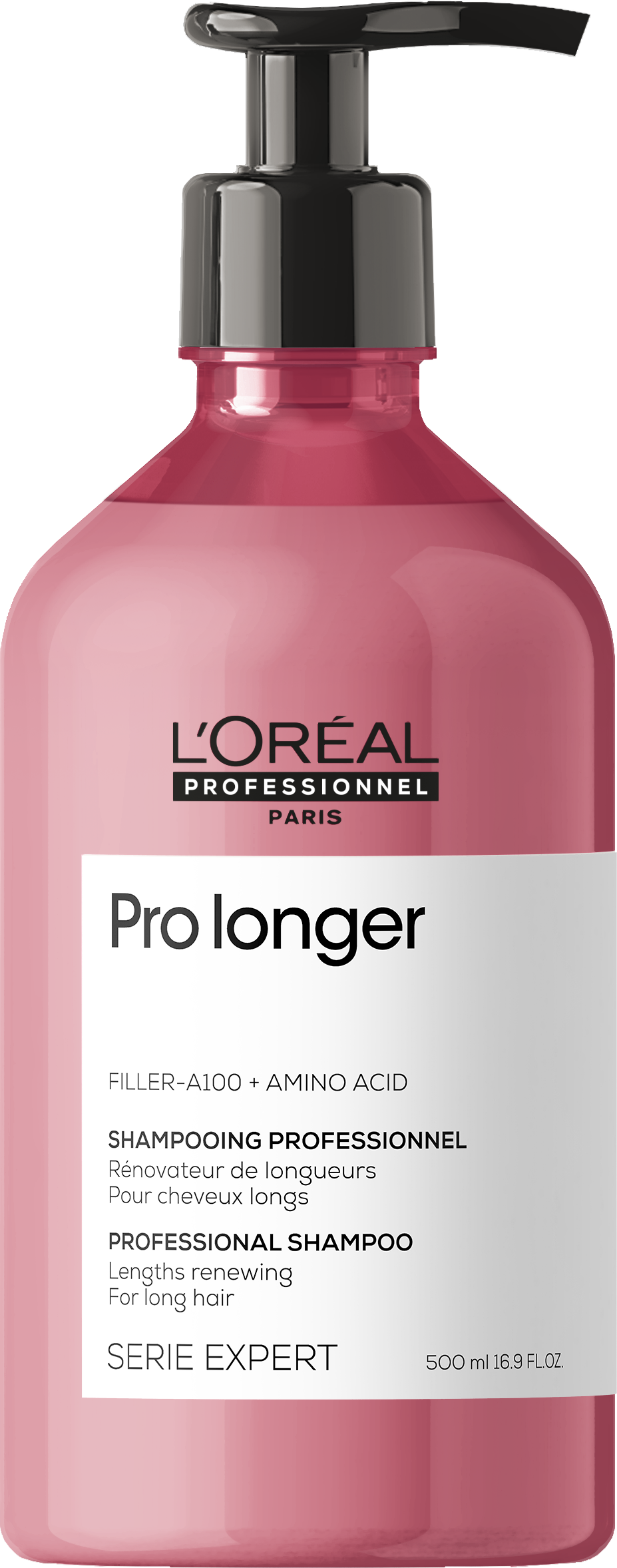 L`Oréal Serie Expert - Champú PRO LONGER cabello largo con puntas afinadas 500 ml