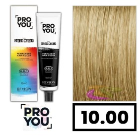 Revlon Proyou - Tinte THE COLOR MAKER 10.00 Rubio Platino Cálido 90 ml