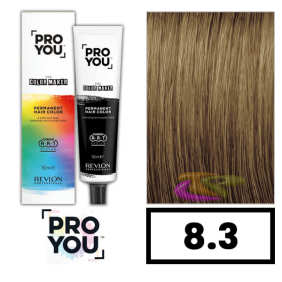 Revlon Proyou - Tinte THE COLOR MAKER 8.3 Rubio Claro Dorado 90 ml