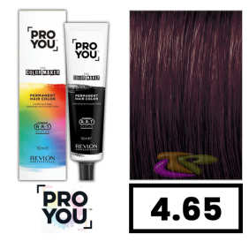 Revlon Proyou - Tinte THE COLOR MAKER 4.65 Castaño Medio Rojo Caoba 90 ml