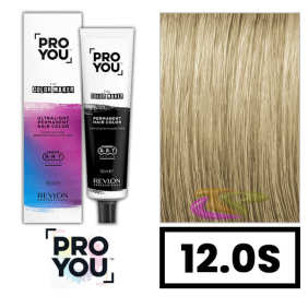 Revlon Proyou - Tinte Superaclarante THE COLOR MAKER 12.0S Ultra Rubio Neutro 90 ml