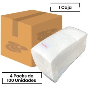 Desecha - Caja 400 Toallas Desechables (gramaje 50gr/m²) 40 x 80 cm