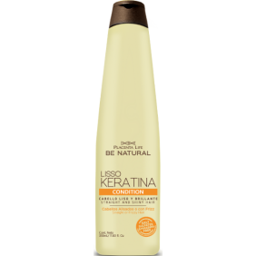 Be Natural - Acondicionador LISSO KERATINA cabellos alisados y encrespados 350 ml