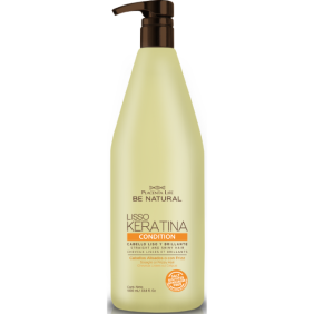 Be Natural - Acondicionador LISSO KERATINA cabellos alisados y encrespados 1000 ml