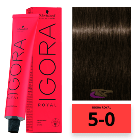 Schwarzkopf - Tinte Igora Royal 5/0 Castaño Claro 60 ml 