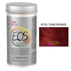 Wella - Tinte Coloración Vegetal EOS Tono Moda Nº 12 CHILE PICANTE 120 gramos