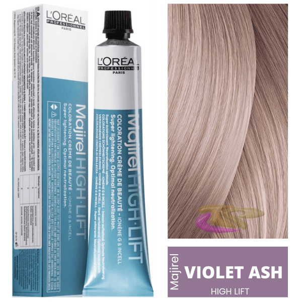 L`Oréal - Tinte Superaclarante MAJIREL HIGH LIFT VIOLET ASH SUPERACLARANTE 50 ml 