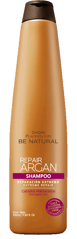 Be Natural - Champú REPAIR ARGÁN cabellos maltrados 350 ml