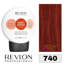 Revlon - NUTRI COLOR FILTERS Toning 740 Cobre Ligero 240 ml