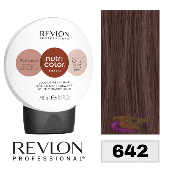 Revlon - NUTRI COLOR FILTERS Toning 642 Castaño 240 ml