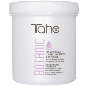 Tahe Botanic - Mascarilla Aceite de Árgan, Aceite de Amapola y Aceite de Palo de Rosa 700 ml