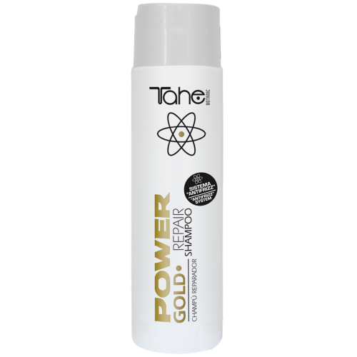 Tahe Botanic - Champú REPARADOR Power Gold -sin sulfatos- 300 ml