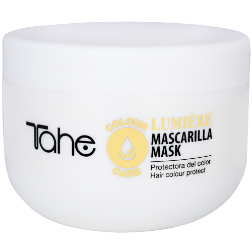 Tahe - Mascarilla LUMIÈRE Express protectora de cabellos teñidos 300 ml