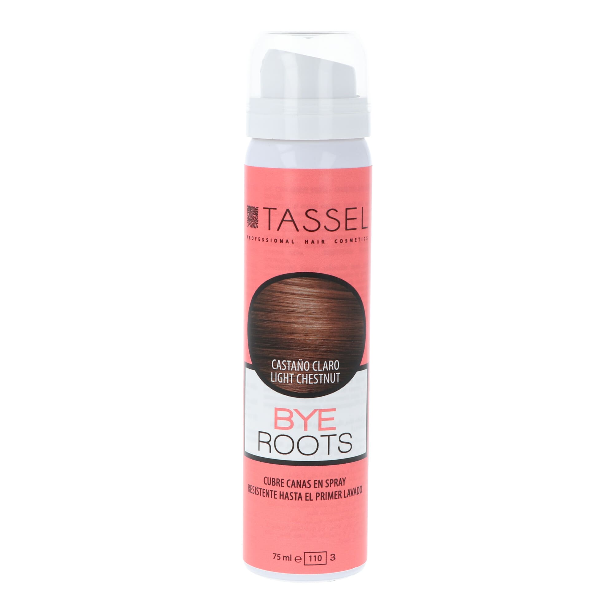 Tassel - Spray Cubre Canas y Raíces color Castaño Claro 75 ml (07277/65)