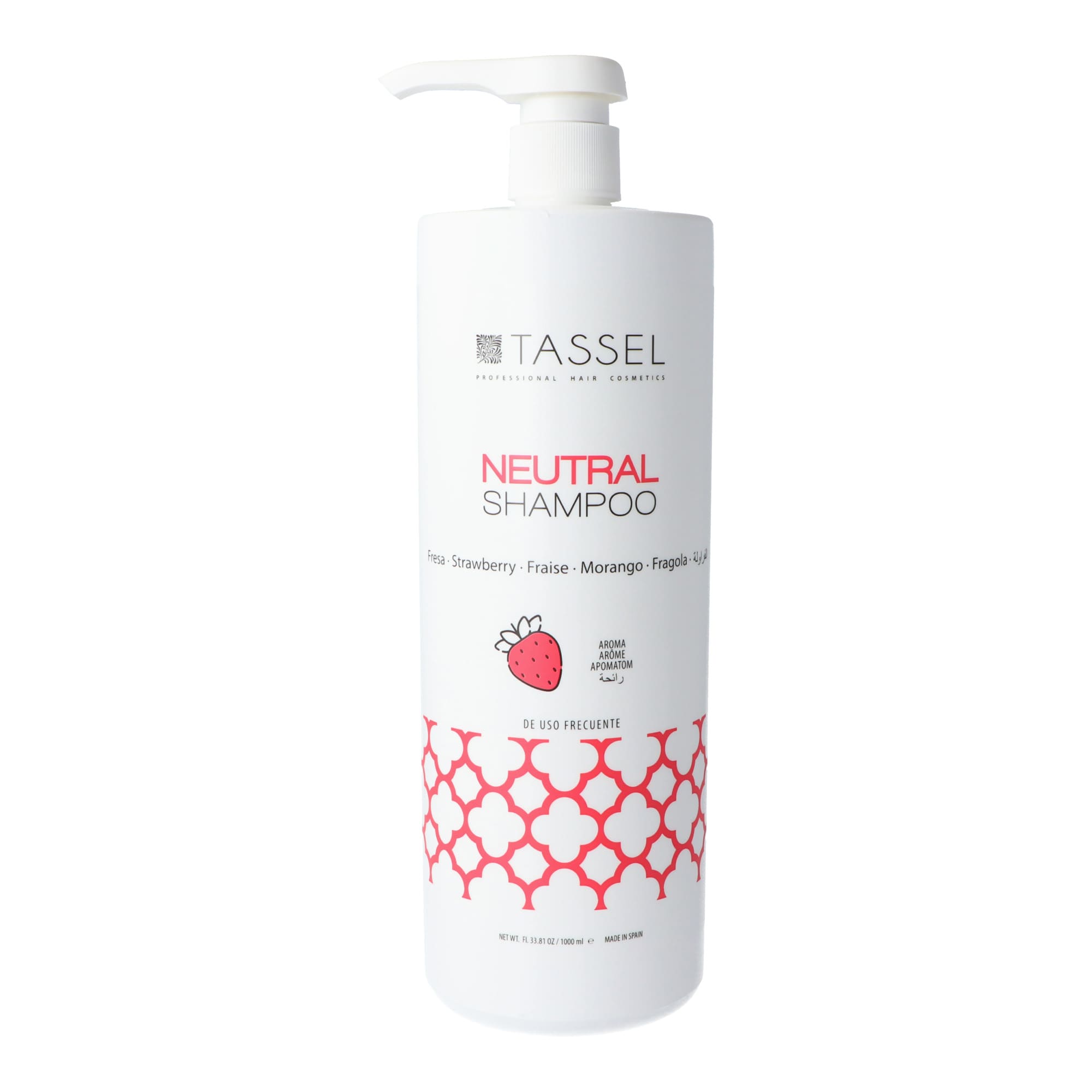 Tassel - Champú NEUTRO con Aroma de FRESA 1000 ml (07200)