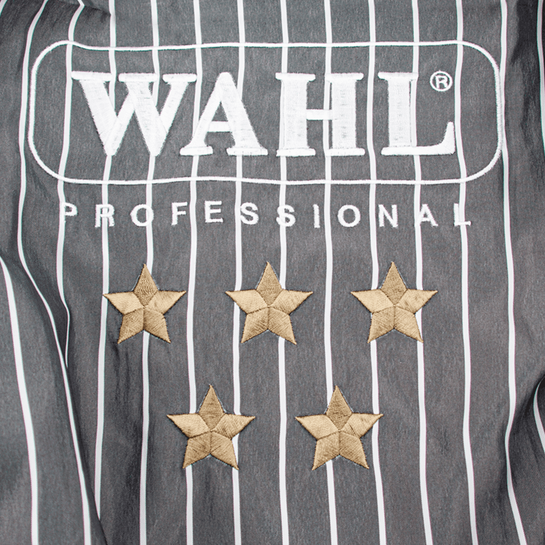 Wahl - Capa de Corte Profesional Five Star cierre corchetes (135 cm x 150 cm) (0093-6400)