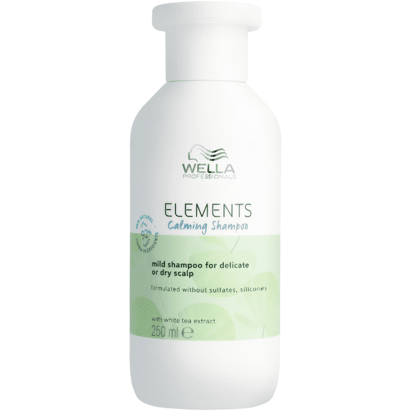 Wella - Champú ELEMENTS Calming (Calmante) Sin Sulfatos y Sin Siliconas 250 ml