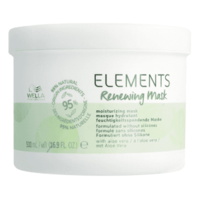 Wella - Mascarilla ELEMENTS Renewing (Renovador) Sin Siliconas 500 ml