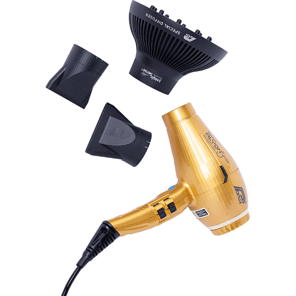 Parlux - Secador ALYON Gold Edition 2250 watios + Difusor Magic Sense