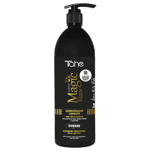 Tahe  - Acondicionador Apto para el Lavado MAGIC RIZOS Cowash (Apto Método Curly) 1000 ml