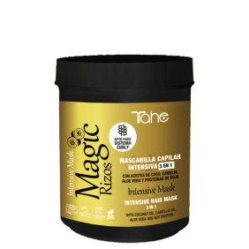 Tahe  - Mascarilla Capilar Intensiva 3 en 1 MAGIC RIZOS (Apto Método Curly) 700 ml