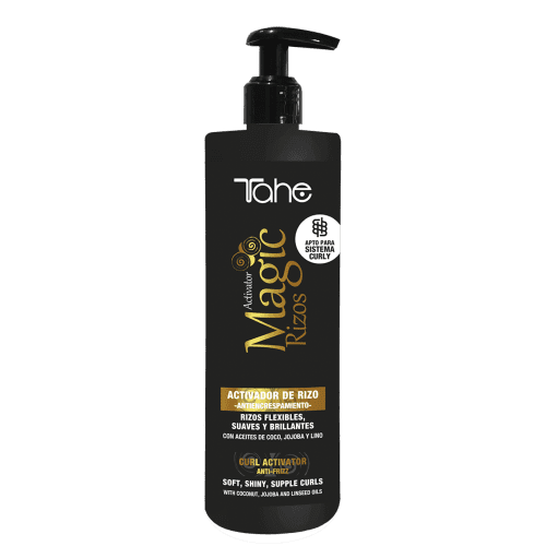 Tahe  - Activador de Rizos Fijación Flexible MAGIC RIZOS (Apto Método Curly) 500 ml