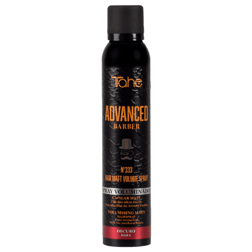 Tahe Advanced Barber - Spray Voluminador Mate Nº333 HAIR MATT VOLUME SPRAY (Oscuro) 200 ml