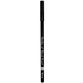 Tahe - Lápiz de Ojos Shades of Black Kajal SLICK CARBON Waterproof