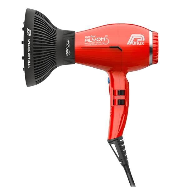 Parlux - Secador ALYON Rojo 2250 watios + Difusor Magic Sense