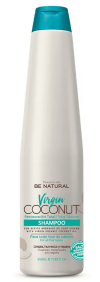 Be Natural - Champú VIRGIN COCONUT restauración total 350 ml (Vegano)