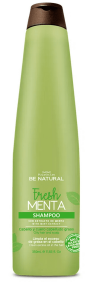 Be Natural - Champú FRESH MENTA antigrasa 350 ml