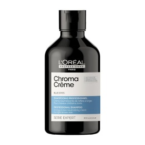 L`Oréal Serie Expert - Champú Chroma Crème AZUL (antinaranja) 300 ml