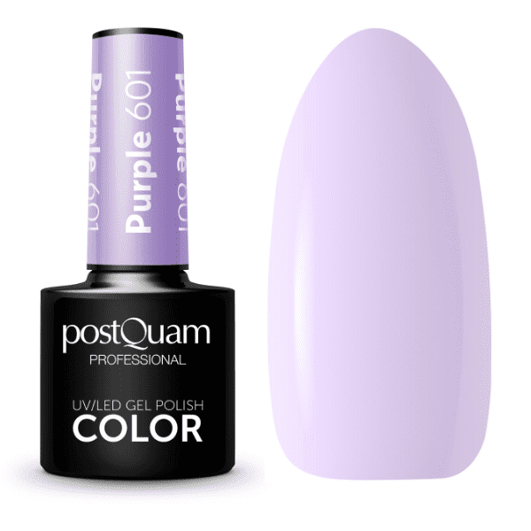 Postquam - Esmalte Uv/Led Gel Polish Color Nº 601 Morado 5 ml