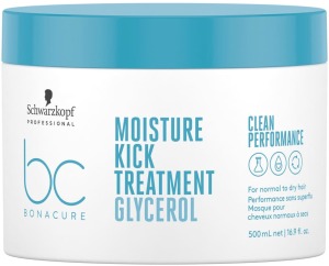 Schwarzkopf Bonacure - Mascarilla MOISTURE KICK (Glycerol) cabellos normales o secos 500 ml
