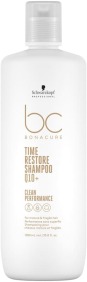 Schwarzkopf Bonacure - Champú TIME RESTORE (Q10+) cabellos maduros 1000 ml