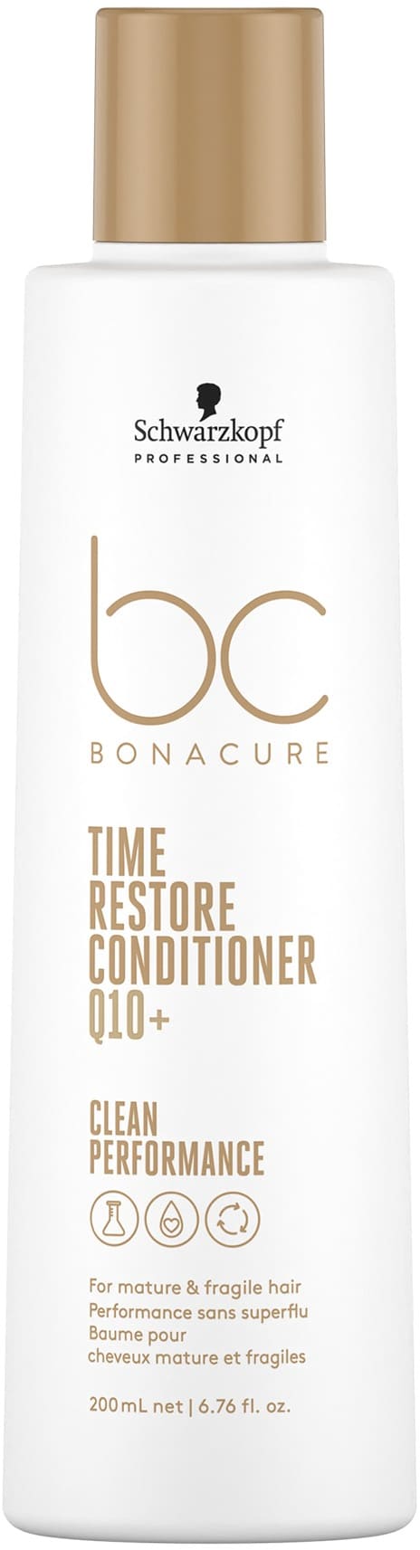 Schwarzkopf Bonacure - Acondicionador Q10+ TIME RESTORE 200 ml