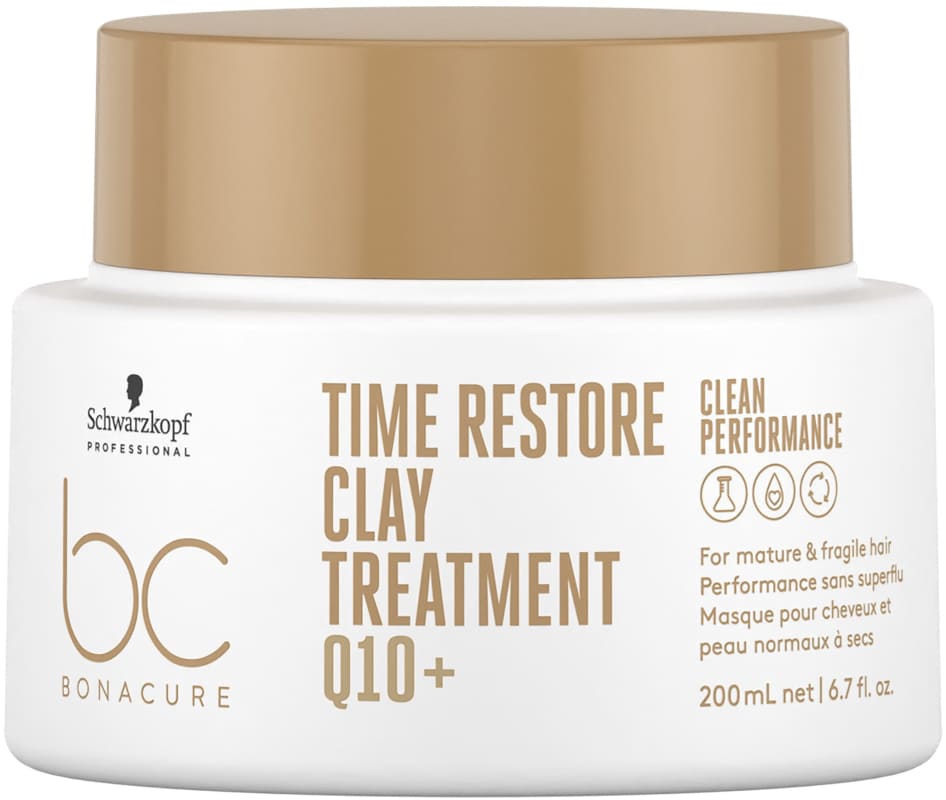 Schwarzkopf Bonacure - Mascarilla TIME RESTORE (Q10+) cabellos maduros 200 ml
