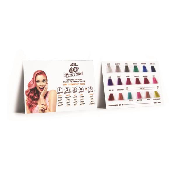 Hairgum - Carta de color Sixty`s Color 60`s