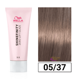 Wella - Coloración SHINEFINITY 05/37 Castaño Claro Dorado Marrón 60 ml