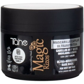 Tahe  - Mascarilla Capilar Ultranutritiva MAGIC RIZOS (Apto Método Curly) 300 ml