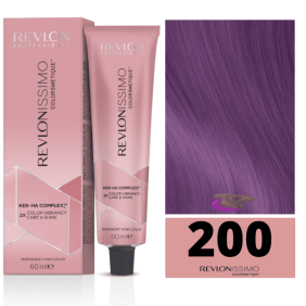 Revlon - Tinte Revlonissimo Pure Colors 200 Violeta 60 ml (Ker-Ha Complex)